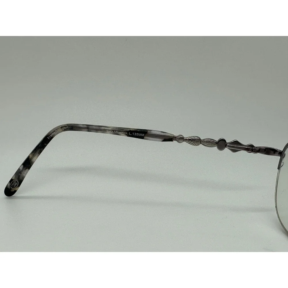 Jessica McClintock Purple Metal Half Rim Eyeglasses 53-17-135 -‎ Frames Only